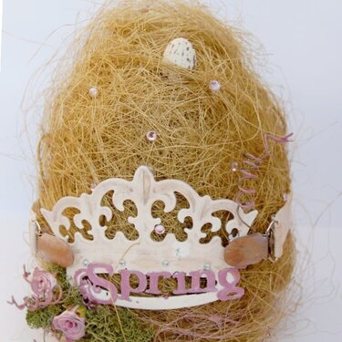 Glimmer hay egg