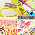 Basically Bare's Polly Pocket's Booklet -- 30 Days of Lists