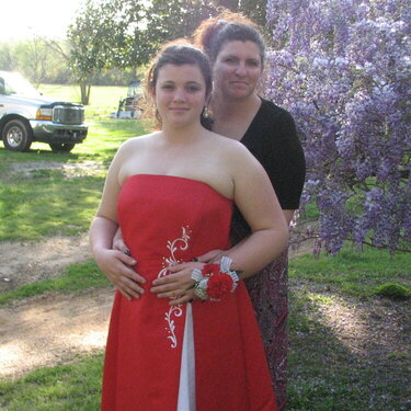 my daughter Alexis first prom 2012