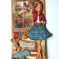 Graphic 45 & Julie Nutting Doll Tag