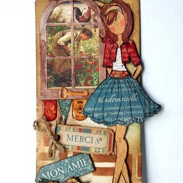 Graphic 45 &amp; Julie Nutting Doll Tag