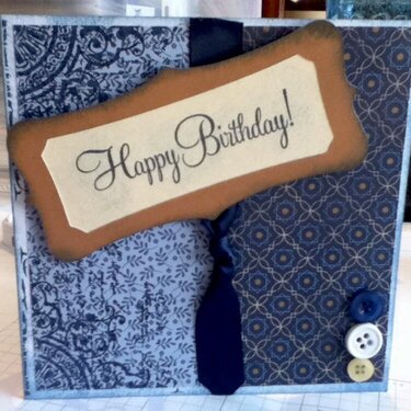 Close to My Heart,Birthday card for My hubby