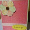 note card,Close to My Heart products