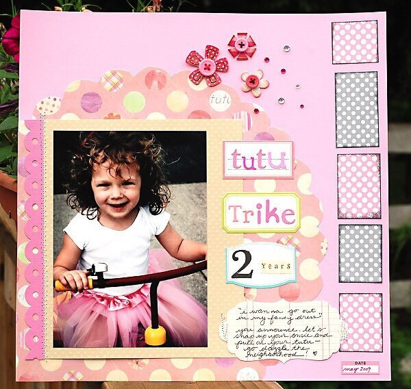 New Product Focus : Tutu, Trike... (October Afternoon)