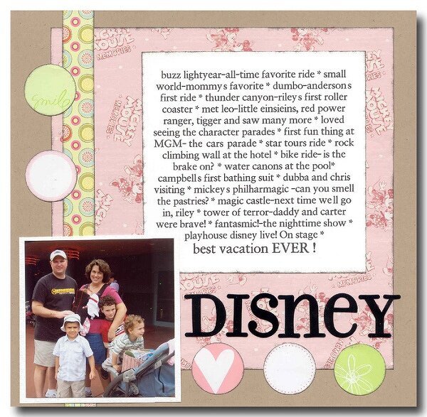 Themed Projects : Disney