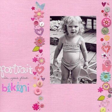 Portrait in your First Bikini
