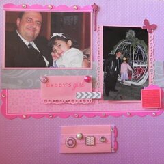 Daddy's Girl - Daddy Daughter Princess Dance (journal card closed)
