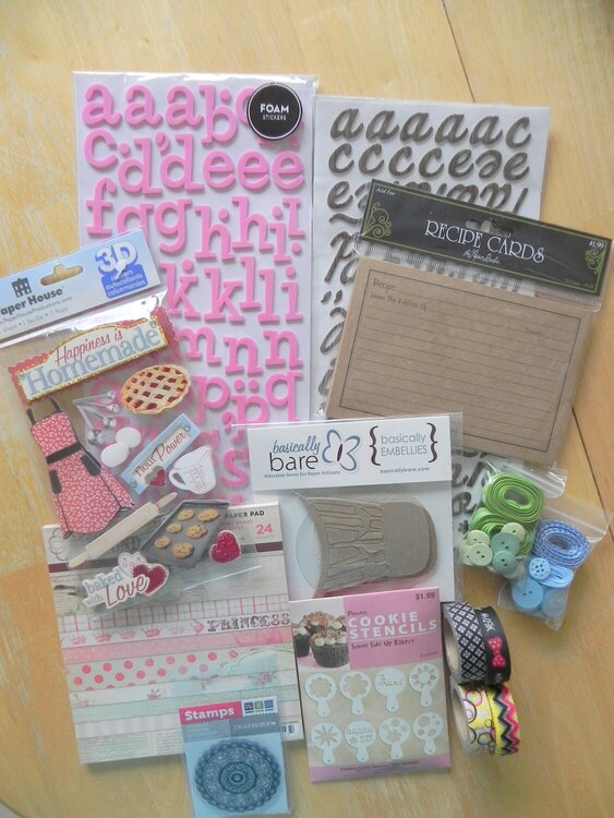 Secret Sister Swag! Thickers and Washi and Cookie Stencils and More!