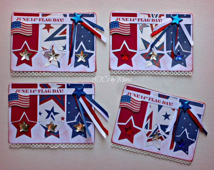 ATC-July-Birth Month:Flag Day