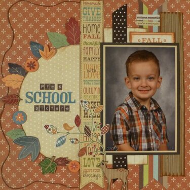 Pre K School Picture (My Creative Scrapbook)