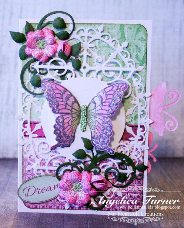 Accordion Mini {Heartfelt Creations}