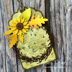 Falling Leaves Tag