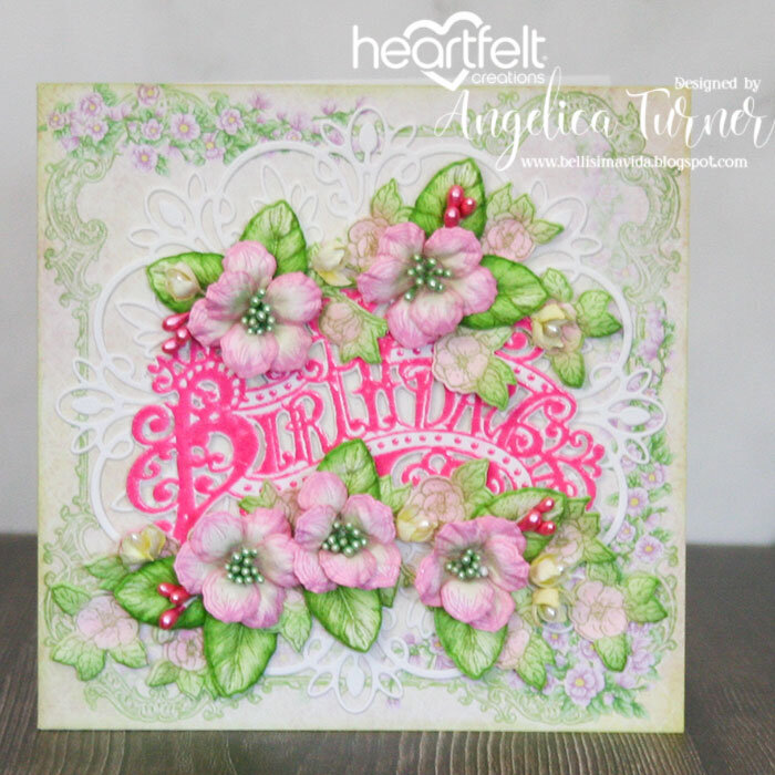 Floral Magnolia Birthday Card
