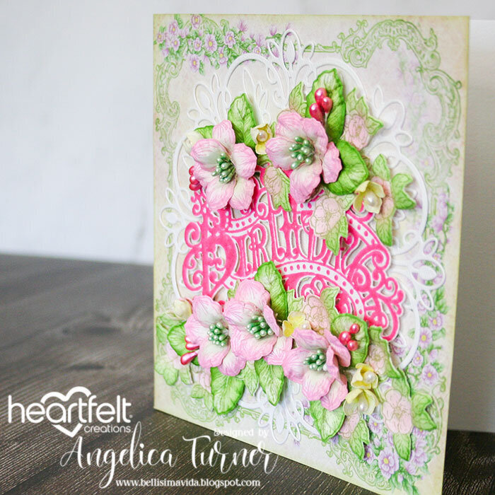 Floral Magnolia Birthday Card