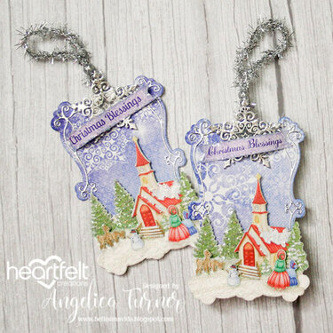 Christmas Blessings Tags