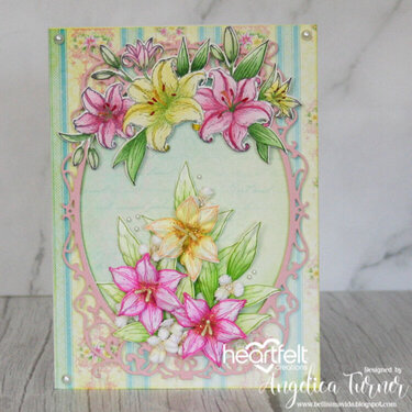 Garden Lily Birthday Card