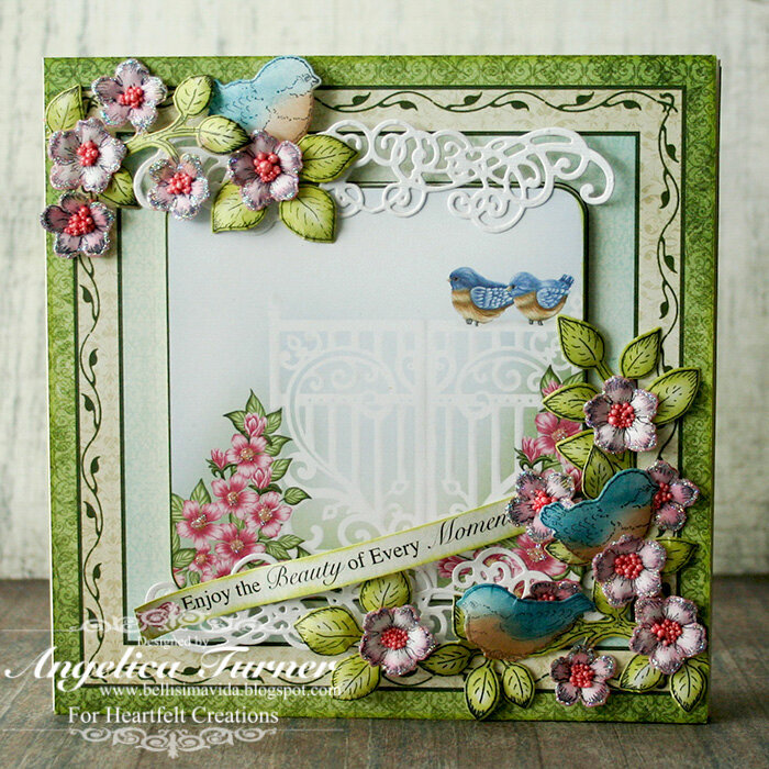 Accordion Mini Album {Heartfelt Creations}