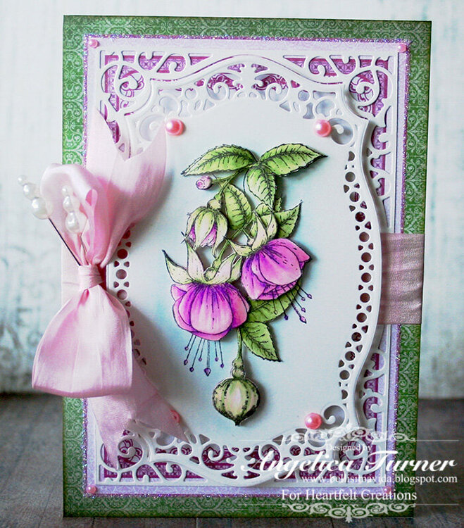 Fuchsia Flowers (Heartfelt Creations)