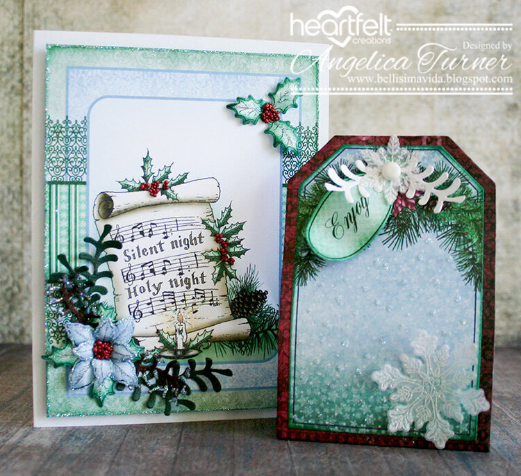 Christmas Note Card and Gift Box Set