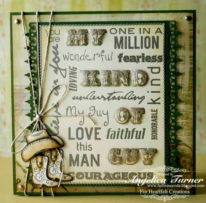 My Kind of Guy {Heartfelt Creations}