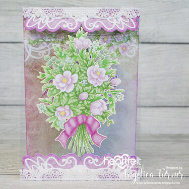 Magnolia Bouquet Birthday Card