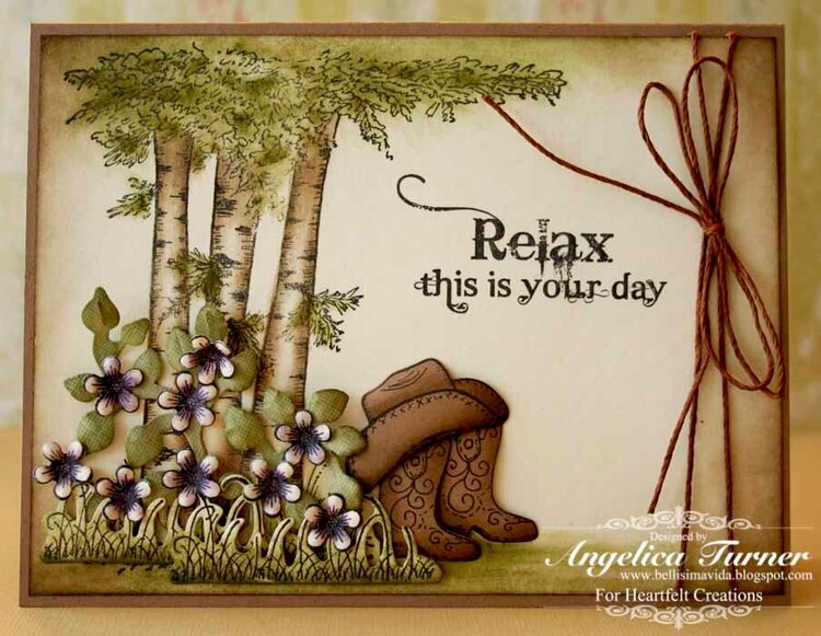 Relax {Heartfelt Creations}