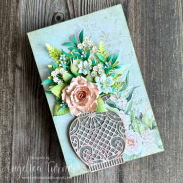 Fancy Vase with Roses