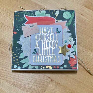 Christmas on Market Street 6x6 Mini Album