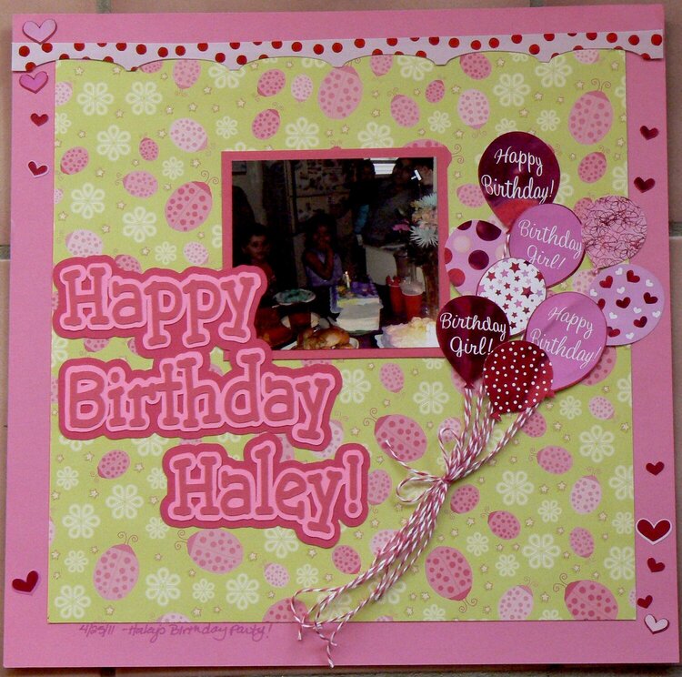 Happy Birthday Haley