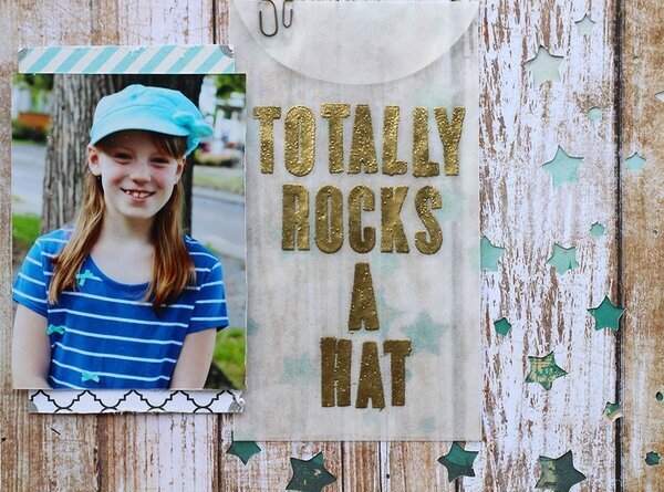 Totally Rocks a Hat *March Cocoa Daisy kits*
