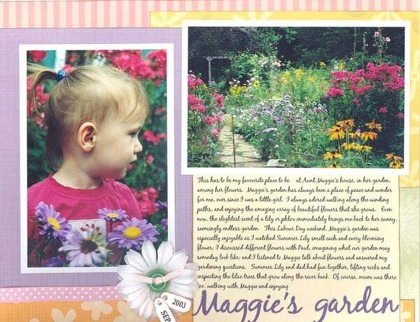 Maggie&#039;s garden