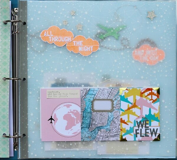 Paris: We Flew *August Cocoa Daisy kit*