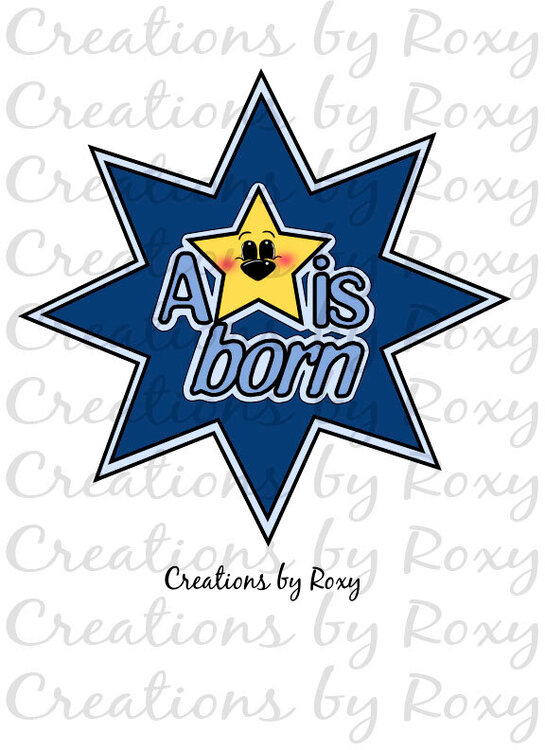 A star is born SVG Cutting file