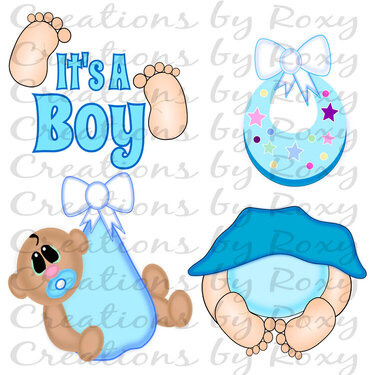 It&#039;s a boy SVG cutting file