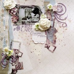 Winter in Lilac colors **Scraps of Darkness** and **Clear Scraps**