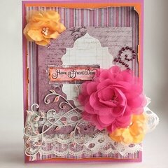 Bright Palette Card **Manor House Creations**
