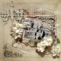 While Angels Rest **2Crafty Chipboard and Manor House Creations**