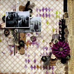 Violet Dreams "Scraps of Darkness" October Kit