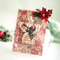 Angel Card **Clear Scraps**