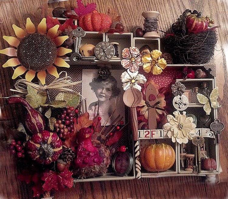 Fall/Thanksgiving Shadow Box