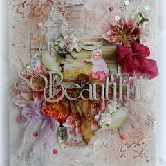 So Beautiful (Canvas) **Scrap FX**