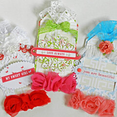 *Webster's Pages* Growing Up Girl Tag Set