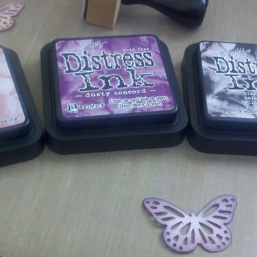 Butterfly Distress ink