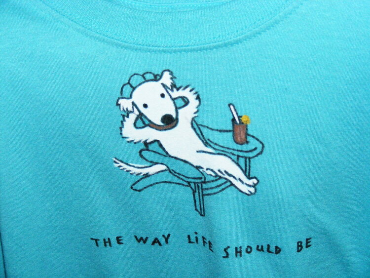 The Way Life Should Be Painted Tee-shirt