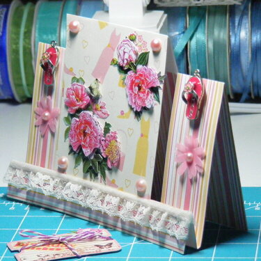 1st Center Step Front Card  :o)     (side view)