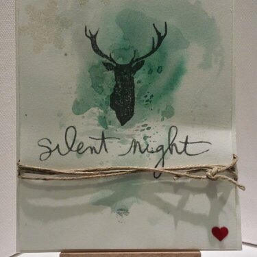 Card - Silent Night