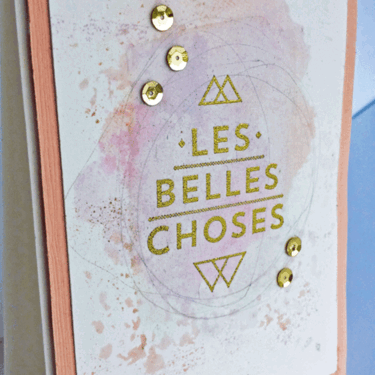 Card - Les Belles Choses