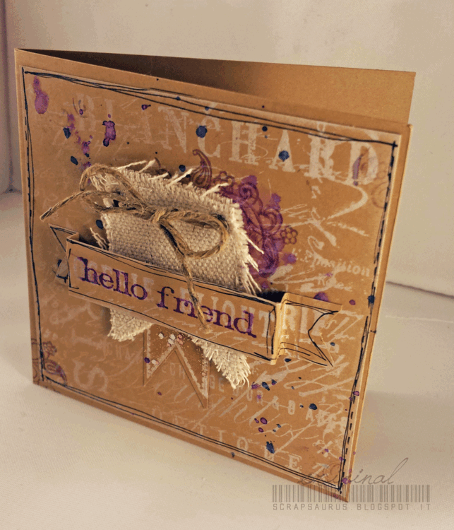 Card : Hello Friend