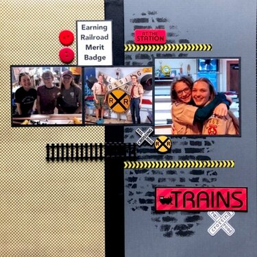 Merit Badge - Trains