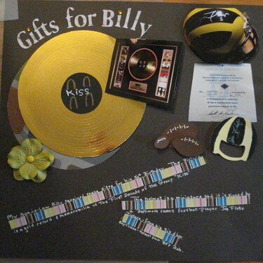 Gifts for Billy